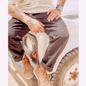 P&Co New Fatigue Everyday Pant Cargo Utility Military Green Men XL